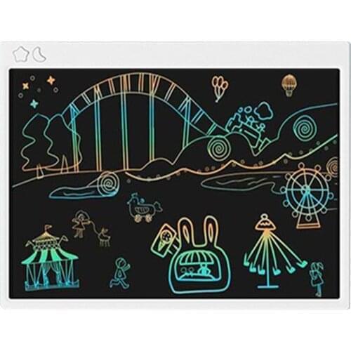 16 Inch LCD Writing Tablet Electronic Digital Drawing Board Rechargeable Pad Single/Color Screen OneClick Erase with Lock Button