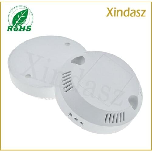 10pcs/lot 70*22mm LED drive enclosures plastic for electronics round electronics plastic housing