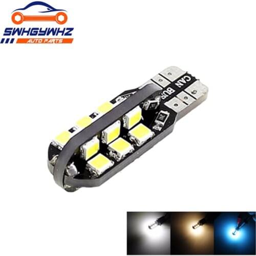10pcs/Lot car Auto 10SMD T10 Car Wedge Bulb Light LED 5630 5730 Bulbs Light Parking Width Lamps For all cars 12V