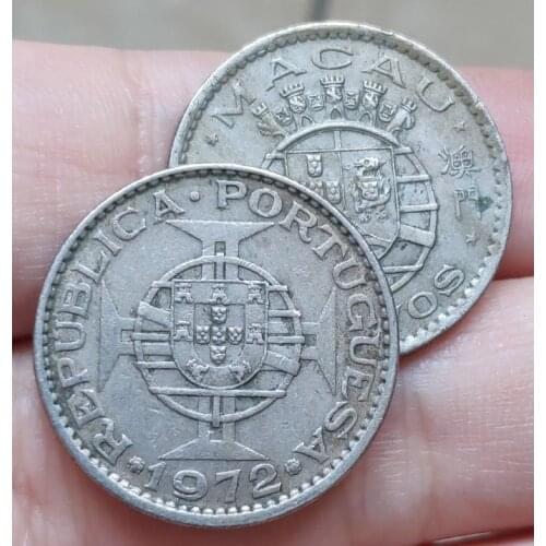 24mm macau ,100% Real Genuine Comemorative Coin,Original Collection