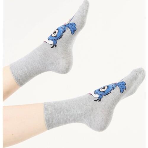 3 pair from turkey quality cotton hoot owl wise bird owlish happy socks summer lot pack wholesale animated funny socs design