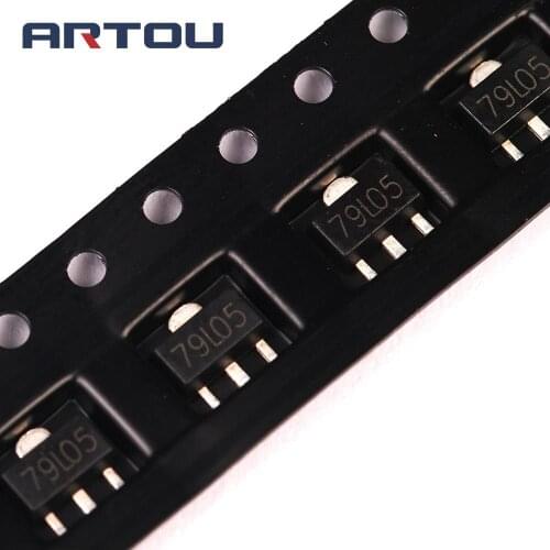 50PCS 79L05 79L05 SOT89 Three-terminal integrated voltage regulator