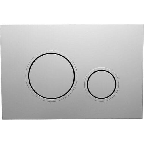 Bocchi Magre Control Panel Mat Chrome Toliet Push Button