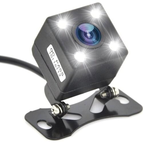 CCD CCD 4LED Night Car Rear View Camera 170 Wide Angle Universal Car Reverse Rearview Camera Car Backup For Parking Camera