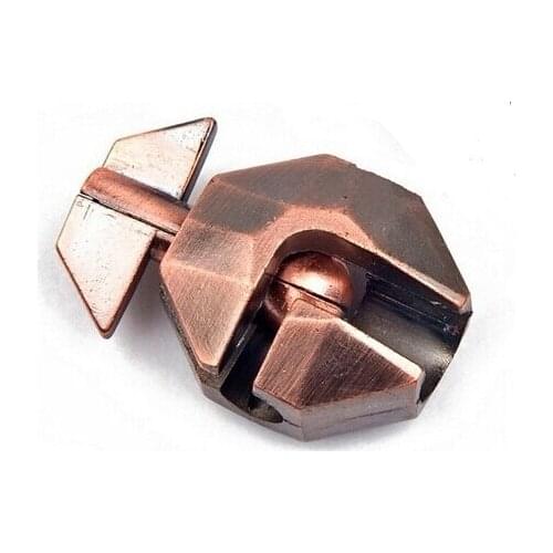 Metal Flag Puzzle Brain Teaser Game for Adults