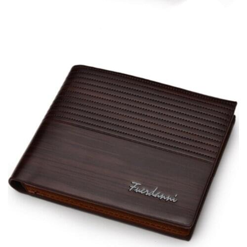 New Vintage Men Wallet PU Leather Brand Luxury Wallet Short Holder Clip Credit Card Money Bag Portomonee Carteria