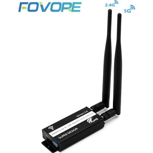 M.2 to USB adapter ssd M2 NGFF to USB 3 3.0 USB3.0 adapter With SIM card Slot for WWAN / LTE / 4G