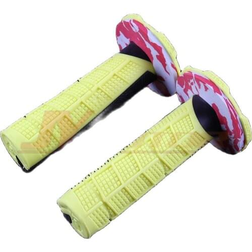 2017New size Motorcycle Grips motocross Grip Handle Bar DIRT PIT BIKE 7/8" HANDLEBAR RUBBER GEL Dual Density MX Grip