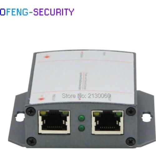 POE extender with 10/100M the distance up to 100m, IEEE 802.3af(15.4W), 1 RJ45 Input, 2 RJ45 Output