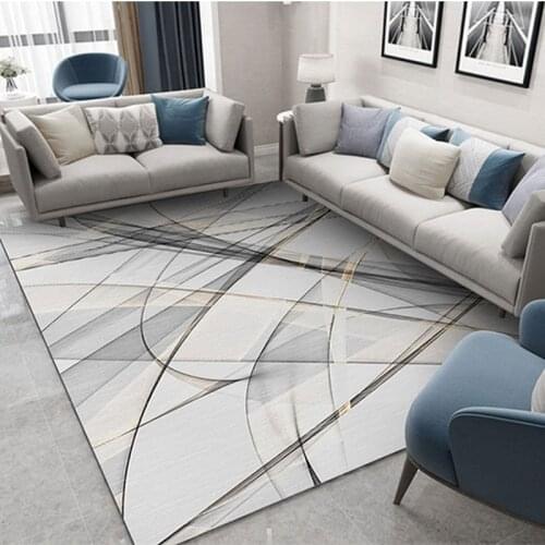 Nordic Carpet Living Room Sofa Carpet Modern Simple Bedroom Bedside Mat Room Rugs Prayer Mat Muslim Bohemian Decor