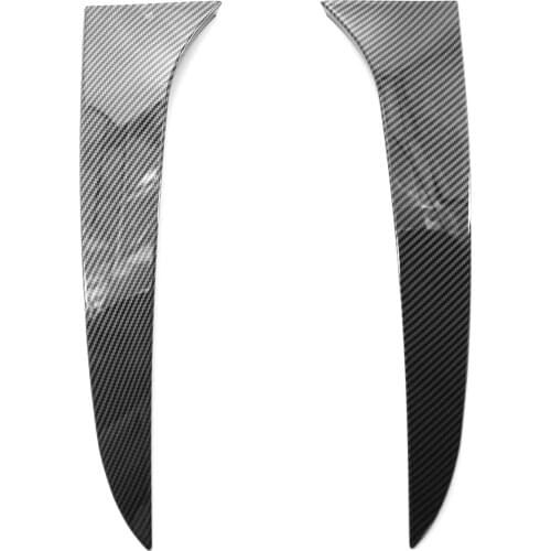 Car Rear Window Side Spoiler Canard Splitter Trim Replacement for BMW X1 E84 2009-2015