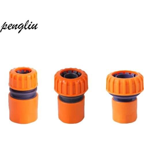 3Pcs 3/4"1/2” 1” Inch Garden Water Connectors Irrigation Quick Connector For Diameter 20mm Water Hose Connect to Spray Connector