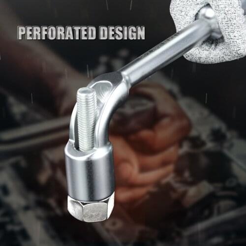 LAOA L-type Socket Wrench Pipe 14-30mm Multi-function 7-shaped Outer Hexagon Elbow Threading Wrench Double Head Car Repair