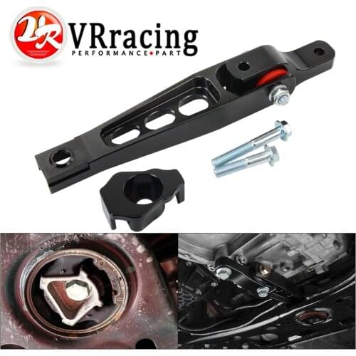 VR - Spherical Pendulum Mount + Billet MQB Dogbone Mount Insert For 15+ AUDI 8V/8S A3 TT VW Mk7 Golf GTi Skoda Seat 5Q0198037