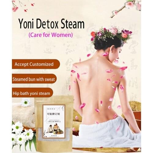 30 bags Yonisteam detox steam 100% Chinese herbal women yoni SPA vaginal steam Feminine Hygiene for women
