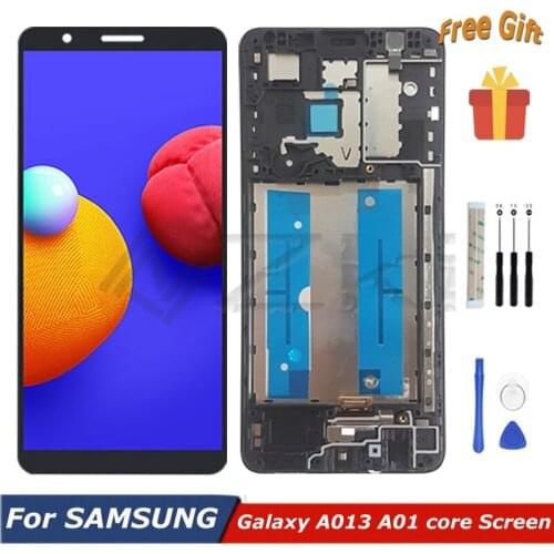 5.3" For Samsung Galaxy A01 Core LCD Display SM-A013G/D sm A013F A013m Touch Screen Digitizer A013 LCD Replacement Assembly