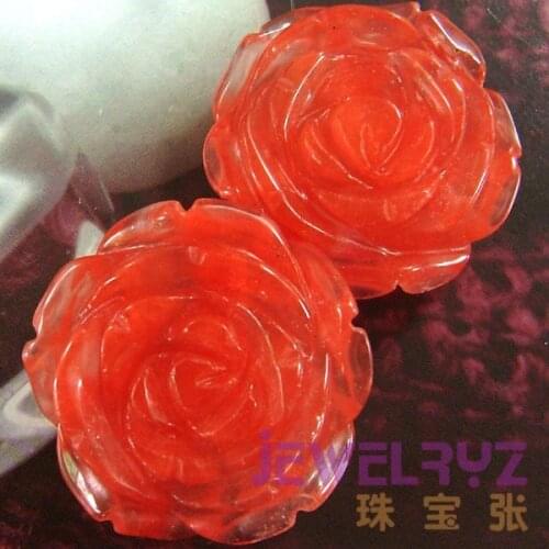 5pcs/lot Natural Obsidian Green Aventurine Rose Pink Quartz Amethysts Jaded Pendant Flower Pendant Figurine Luck Jewelry Gift