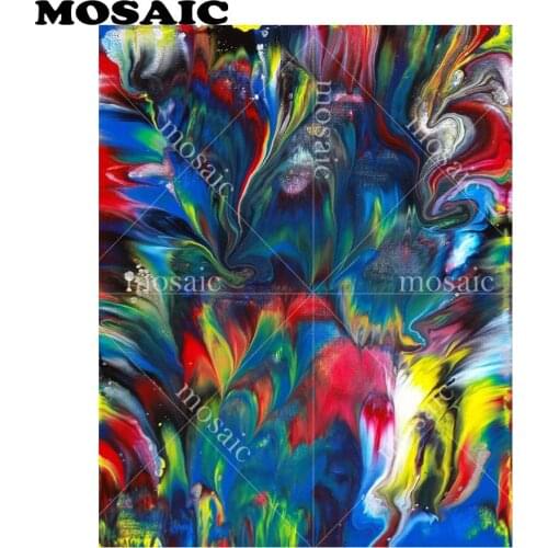 5D DIY Diamond embroidery "peacock abstract" Full Square drill Diamond Painting Cross Stitch pictures Mosaic beads B415