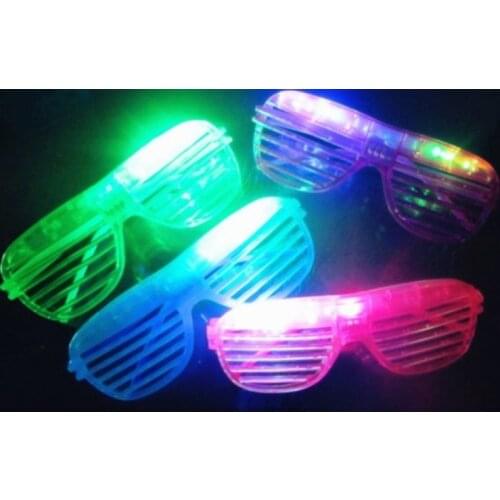 Free Shipping Glow party glasses fashion light up flash LED glasses glowing classic toys decorative party mask 10pcs/lot