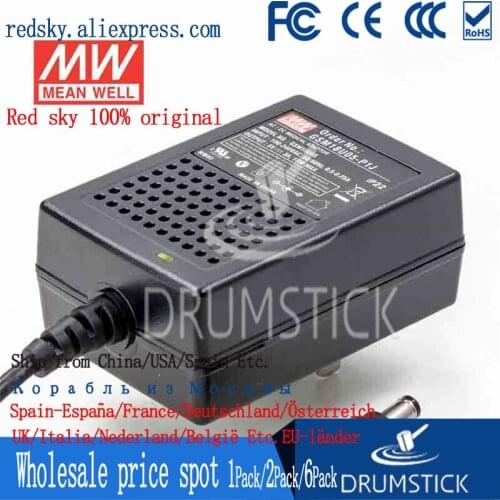 Prosperity MEAN WELL GSM18U05-P1J 5V 3A meanwell GSM18U 5V 15W AC-DC High Reliability Medical Adaptor