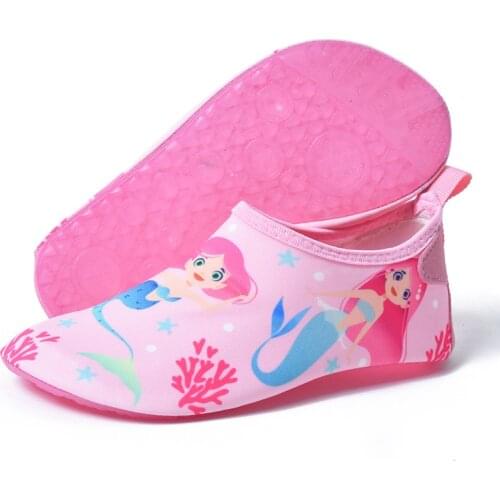 Child Quick Dry Beach Shoes Kids Slipper Water Shoes Footwear Boy Girl Barefoot Aqua Socks For Beach Pool Child