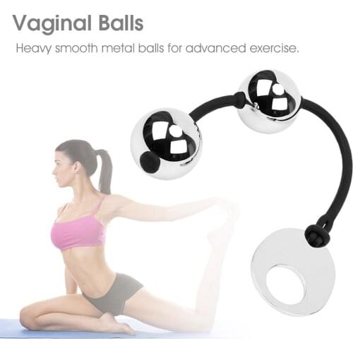 Erotic Weighted Vaginal Balls Chinese Geisha Kegel Exerciser Metal Ben Wa Balls Anal Beads Adult Sex Toys for Woman Sex Shop