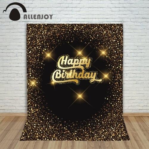 Allenjoy christmas backdrop photography festive confetti balloons candles backgrounds for photo studio Any size can be ordered