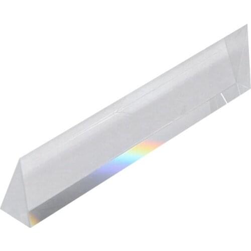 Photographic Accessories Triangular Prism Perforated Prism with Screws for Rainbow Photography in the Studio