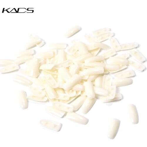 KADS 100PCS/PACK Splastic nail tips for practice use Practice display Training Nail Art False Tips Display Training Tool