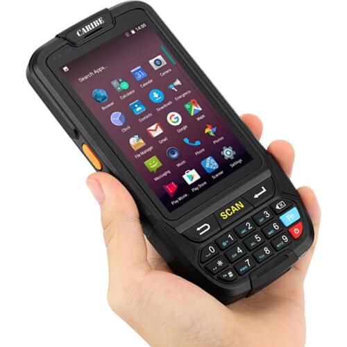 CARIBE 1D 2D Barcode Scanner Phone LF 125K PDA RFID Tablet PC Android 7.0