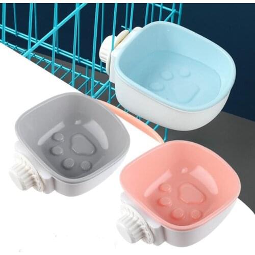 Removable Dog Bowl Slow Feeder Pet Cat Bowls Hanging Cage Cat Food Container Drinking Bowl for Cats Dogs Products