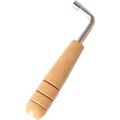 Lyre Harp Tuning Wrench Tuner Layya Adjustment Lever Lyre Wooden Handle Adjustment Tool Inner 4 Angle Wrench
