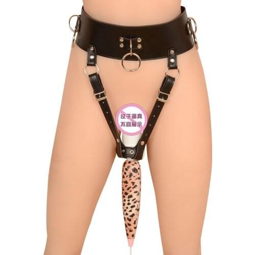 AV Massager Assembly Pants Masturbator Wear Pants Simulation Dildo Strap adult sex games sex toys for woman