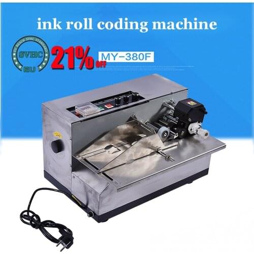 MY-380F ink roll coding machine, printer, produce date printing machine, solid ink printer code (paint type) 220 V/100V
