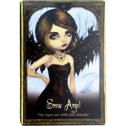 2021 New Oracle of Shadows and Light Full English Party Board Game 45 Cards Deck Tarot