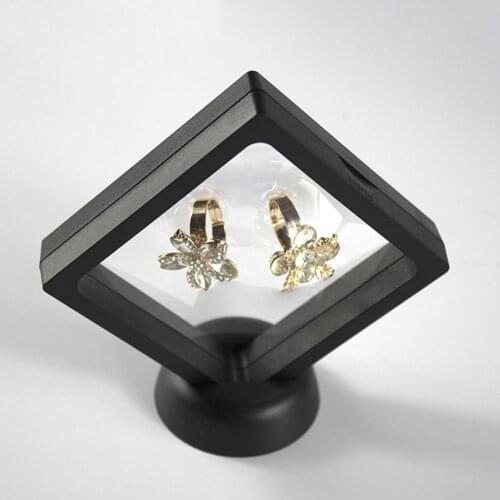 Transparent Jewelry Suspended Floating Jewelry Display Case Stand Holder Box New Jewelry Accessories Gifts