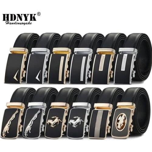 Fashion Belt 2021 Hot Designer Automatic Buckle Genuine Cowhide Leather Men Belt 110cm-130cm Luxury Belts for Men