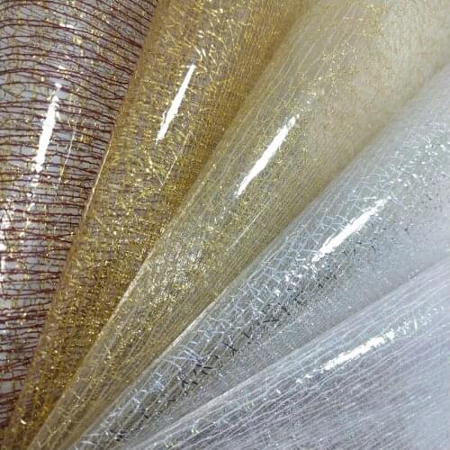 1PC 21X29CM Synthetic Letaher, Cuero Sintetico See Through PVC For Making Bows Accessories T70A