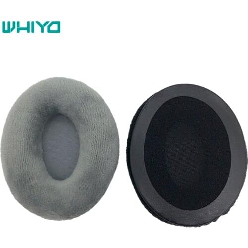 WHIYO 1 pair of Velvet leather Replacement EarPads for Sennheiser Momentum 1.0 / 2.0 On Ear Earmuff Cushion Cover Cups Sleeve