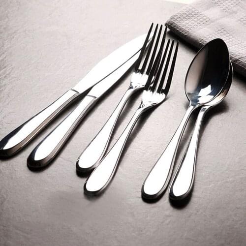 High Quality 304 Stainless Steel Classic Western Style Food 3 Pieces Kit Fork Knife Spoon Steak Knives 3PCS OR 1 piece Cutlery