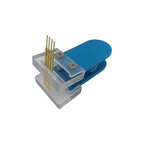 STM32 Thimble Test Probe Clip Debug Download Program Burning Mass Production STC Tool 2.54mm Gold-plated