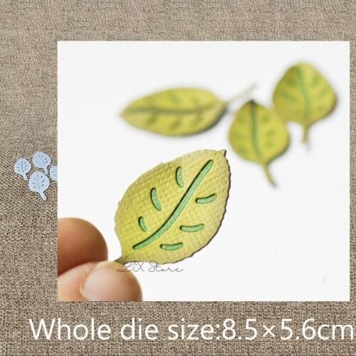 XLDesign Craft Metal Cutting Die cut dies 4pcs leaves decoration scrapbook Album Paper Card Craft Embossing die cuts
