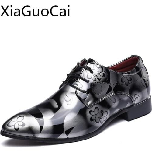 XiaGuoCai Mens Oxfords