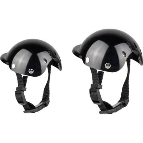 Funny Puppy Helmet Pet Hat High Quality Plastic for Sun Rain Protection Outdoor Activities Safety Doggie Helmets