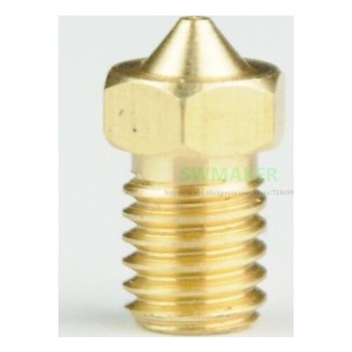 2pcs Wanhao I3 Mini MK12 Nozzle ( V2.0 New ) of Duplicator i3 Mini FDM FFF 3D Printer Spare Parts