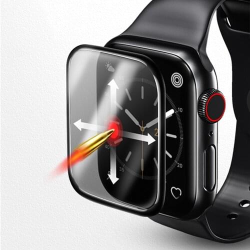 Screen Protector for Apple Watch Film 5 3 38MM 40MM 44MM 42MM Not Tempered Glass For Apple Watch Screen Protector Film 6 SE 5 4