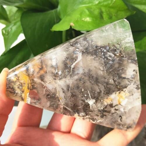 150-385g Crystal flame natural garden quartz free form crystal Decoration healing Reiki
