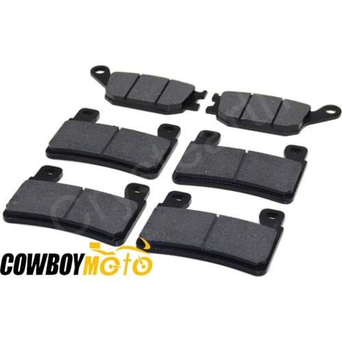 6pcs/set Motorcycle Front & Rear Brake Pads For Honda CBR600RR CBR 600RR CBR 600 RR 2003 2004 03 04 CBR600 F4 Sport 1999-2007