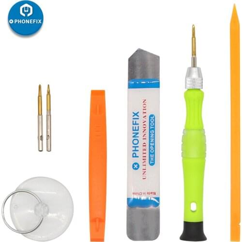 8pcs Mobile Phone Best Screwdrivers Set Phone Disassembly Tools Kit Crowbar Spudgers Mini Sucker Phone repair Must Have Tools