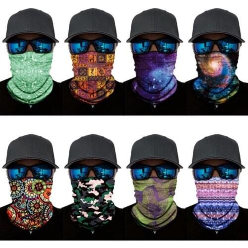 SFIT Bandana Multifunctional Outdoor Sport Magic Scarf Neck Warm Hiking Cycling Face Head Wrap Cover Bandana Balaclava Headband